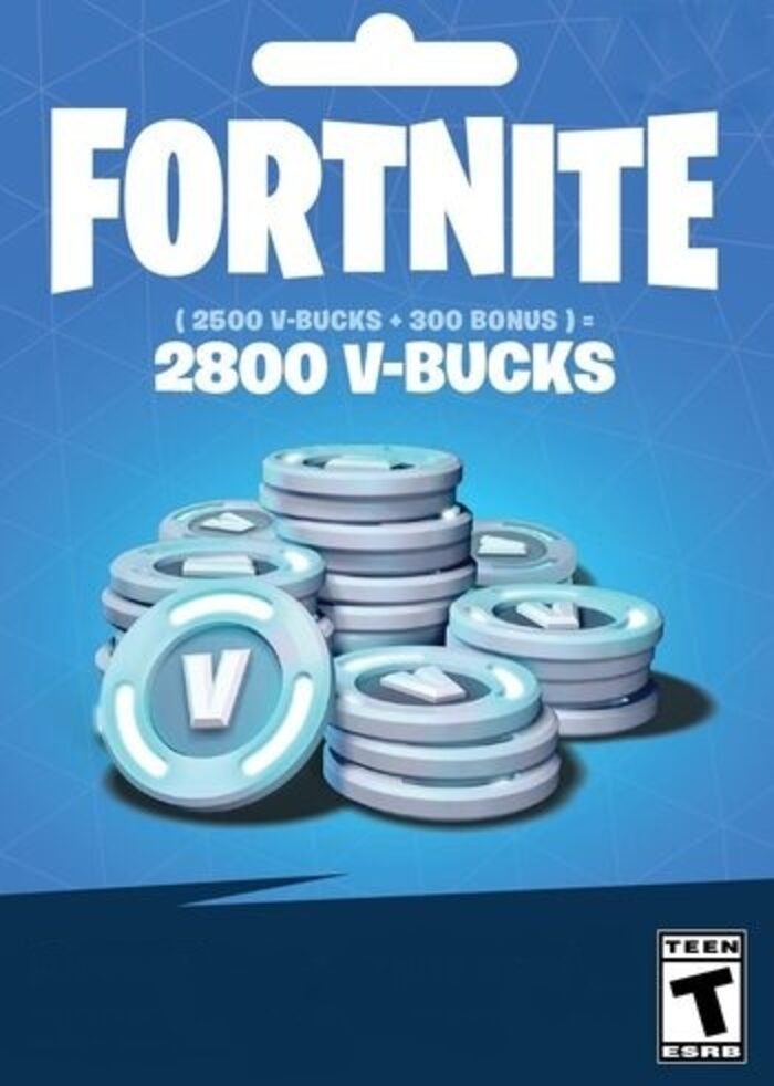 2800 V-Bucks Gift Card Key GLOBALE - Fortnite