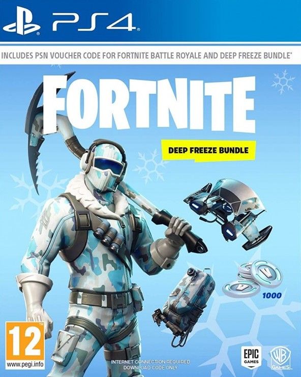 Fortnite: Deep Freeze Bundle + 1000 V-Bucks (PS4/PS5) PSN Key GLOBALE