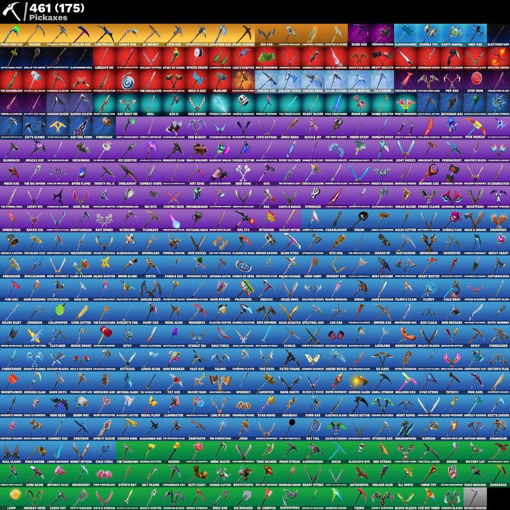 Account Fortnite MEGA OG (745 skins)